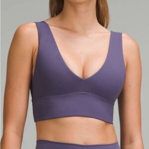 Lululemon Align V-Neck Bra NIGHTFALL